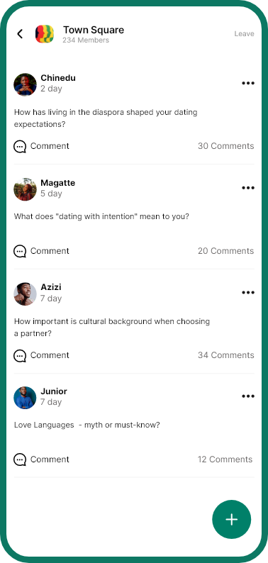 KolaKnot community screen